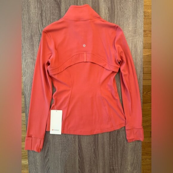 New with tags Lululemon Define Jacket Nulu.Desert Red. Size 8. Orange tone. - Picture 4 of 16